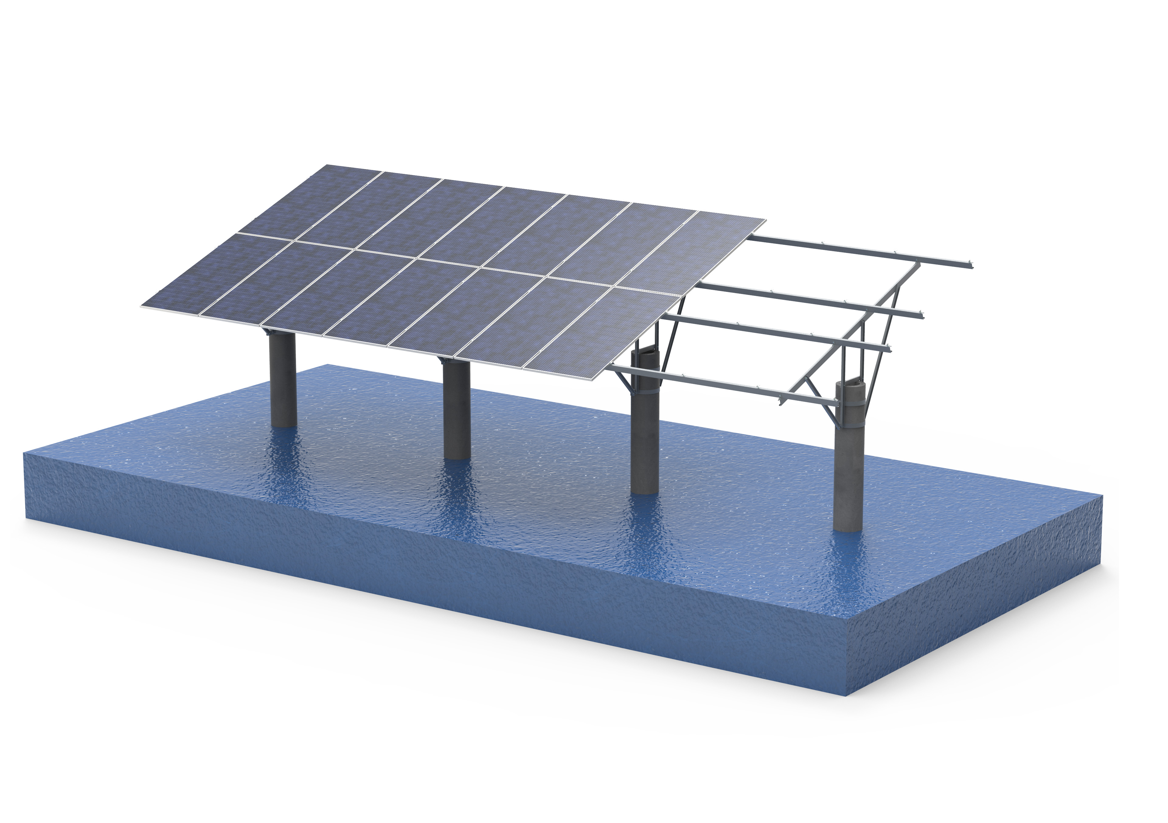 Single Row Tracking System